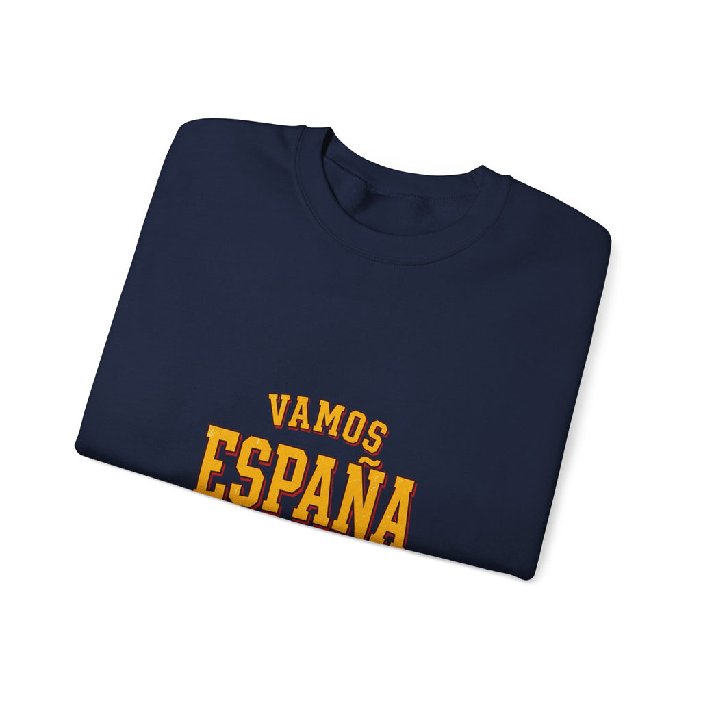 Vamos España Match Day Sweatshirt | Spain Soccer Pride, Red & Yellow