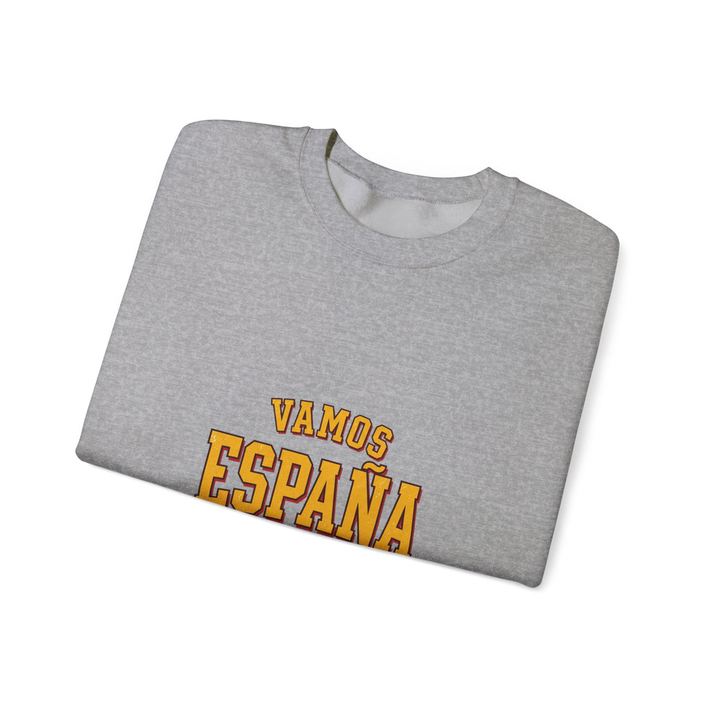 Vamos España Match Day Sweatshirt | Spain Soccer Pride, Red & Yellow