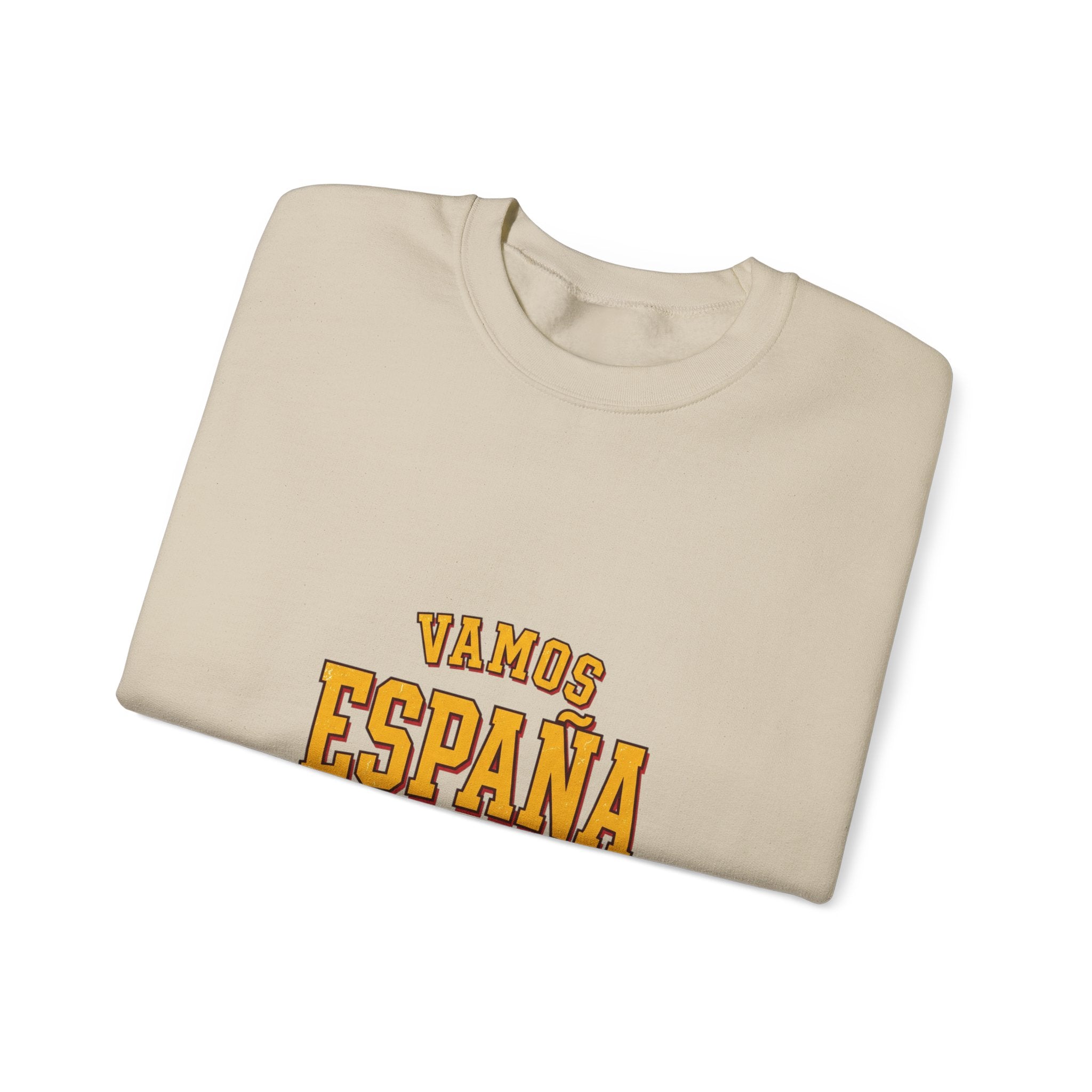 Vamos España Match Day Sweatshirt | Spain Soccer Pride, Red & Yellow