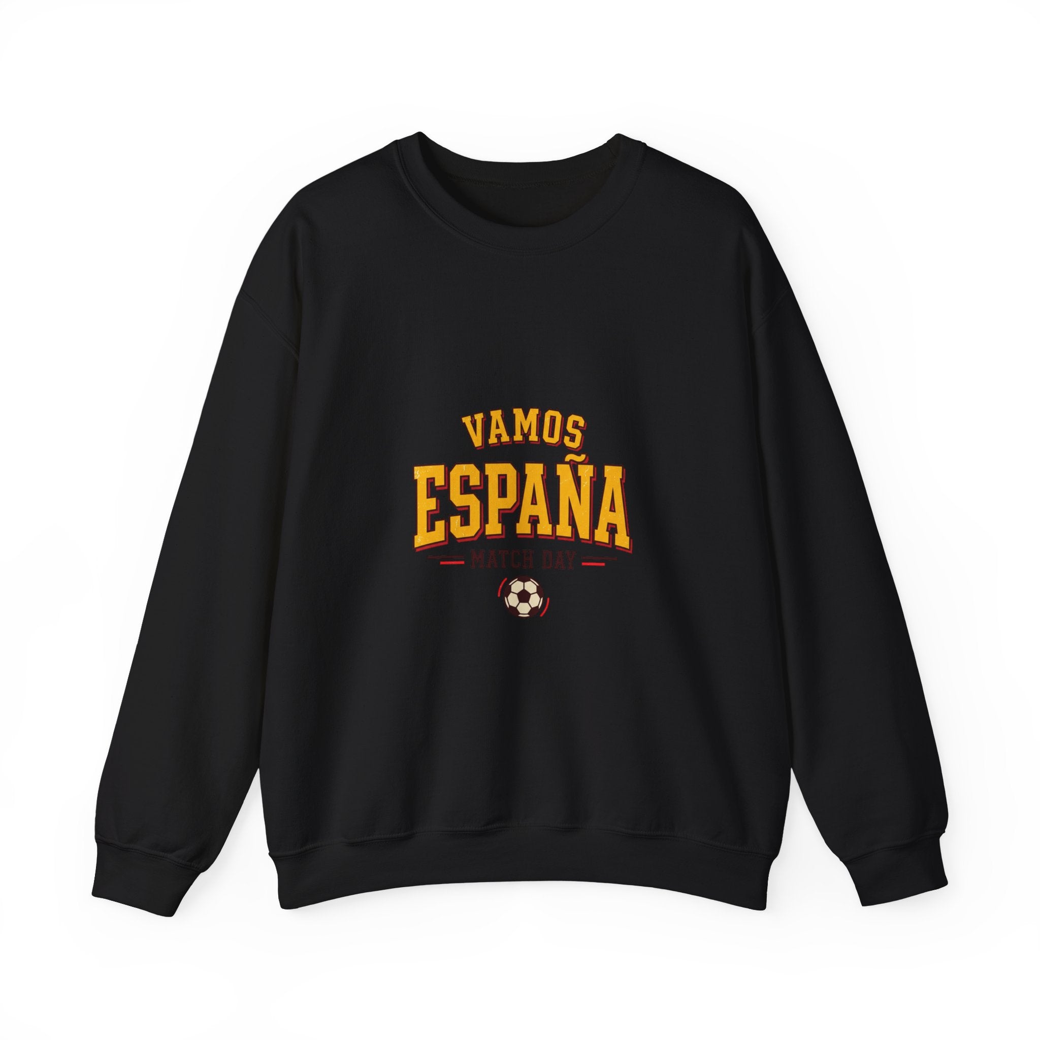 Vamos España Match Day Sweatshirt | Spain Soccer Pride, Red & Yellow