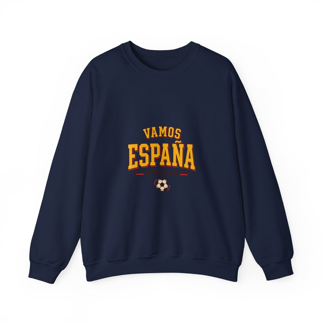 Vamos España Match Day Sweatshirt | Spain Soccer Pride, Red & Yellow