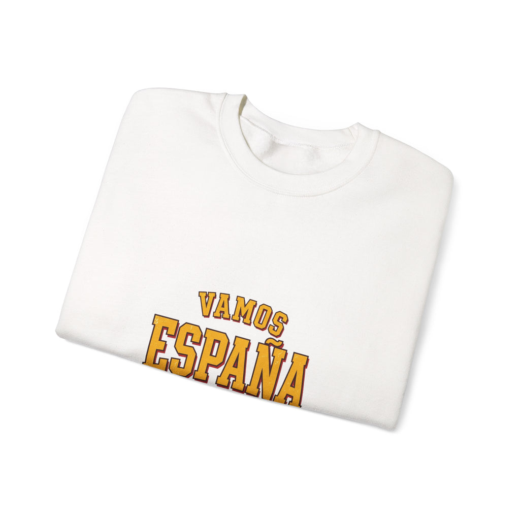 Vamos España Match Day Sweatshirt | Spain Soccer Pride, Red & Yellow